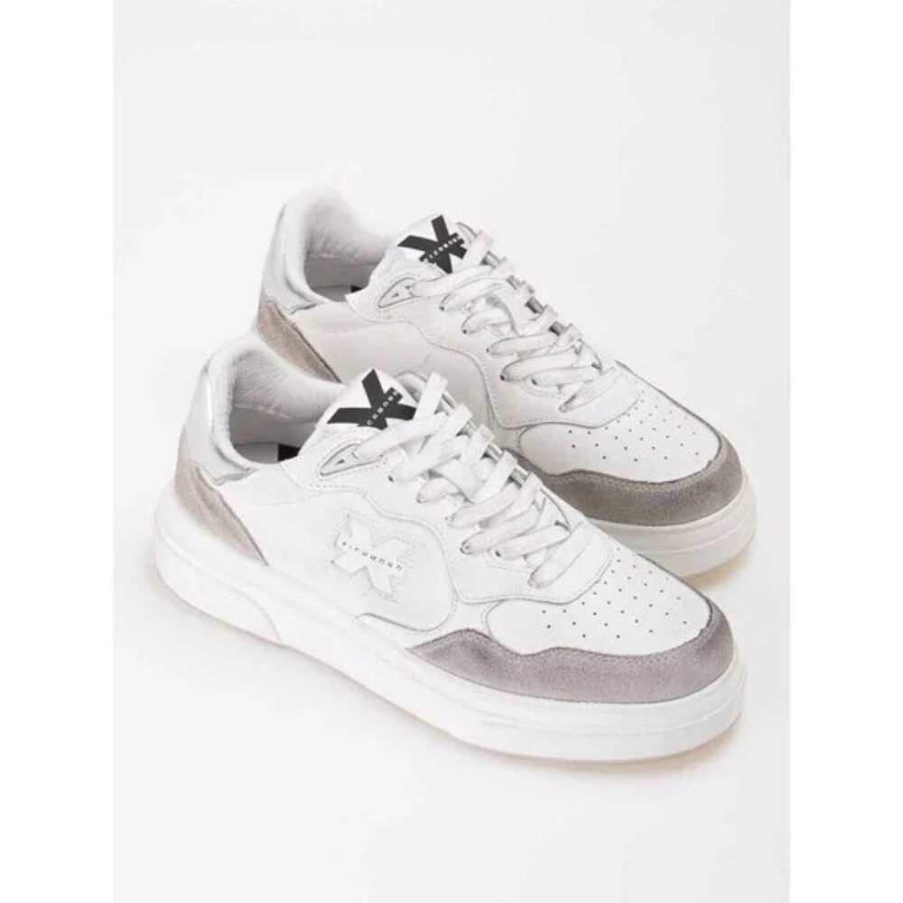 John Richmond Low Top Distressed Sneakers - NWT with box Size 10